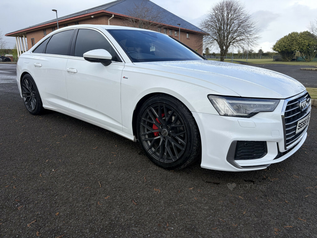 Audi A6 S Line 40 Tdi SE68XEH White #4