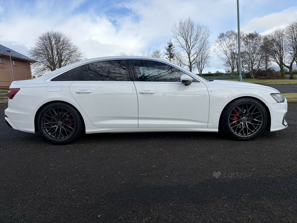 Audi A6 S Line 40 Tdi SE68XEH White #3
