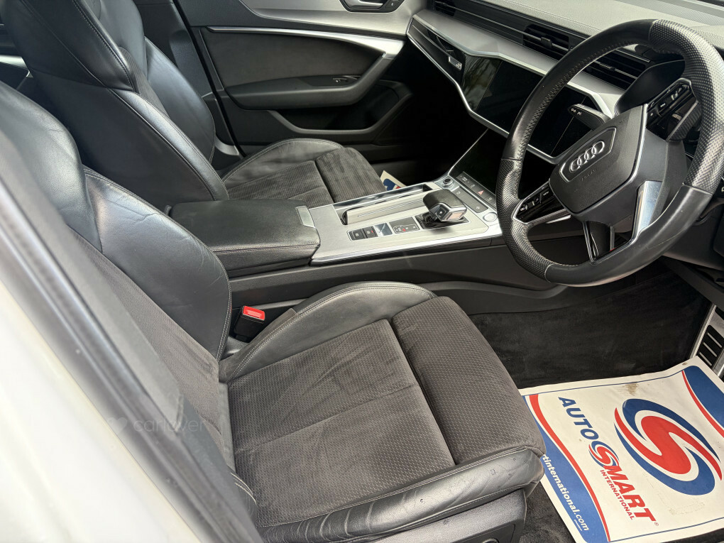 Audi A6 S Line 40 Tdi SE68XEH White #5