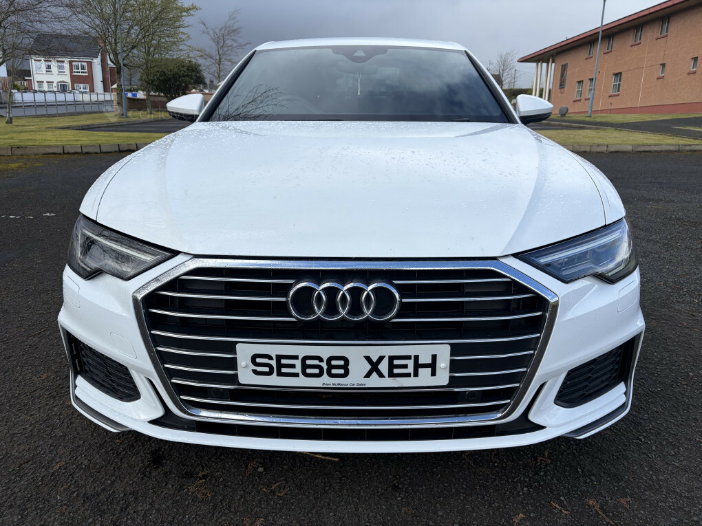 Audi A6 S Line 40 Tdi SE68XEH White #6