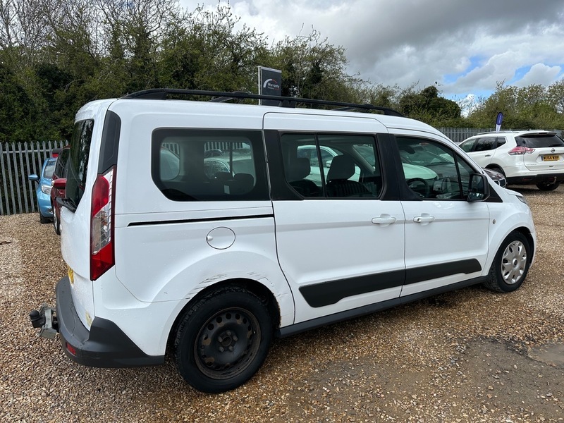 Ford Tourneo Connect 1.6 Tdci Zetec Euro White #4