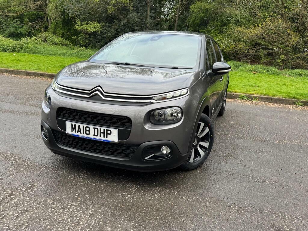 Citroen C3 1.2 Puretech Flair Euro 6 MA18DHP Grey #4