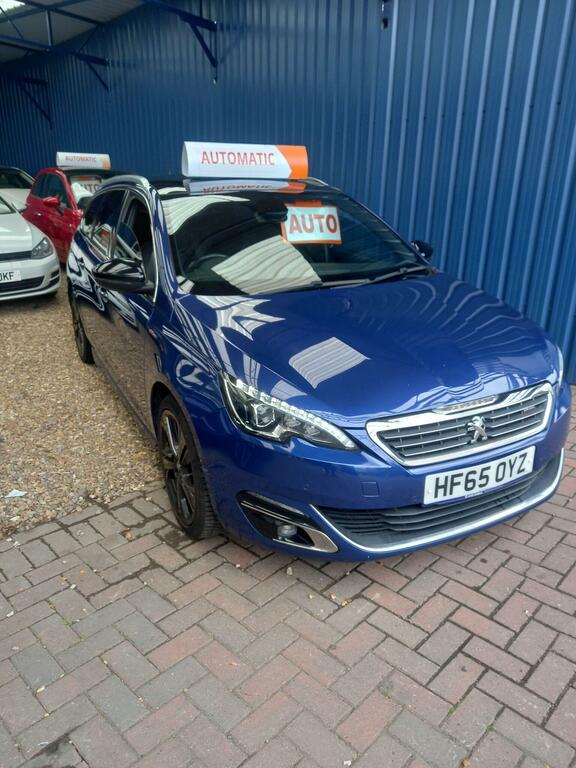 Peugeot 308 SW Estate 2.0 Bluehdi Gt Line Euro 6 Ss Blue