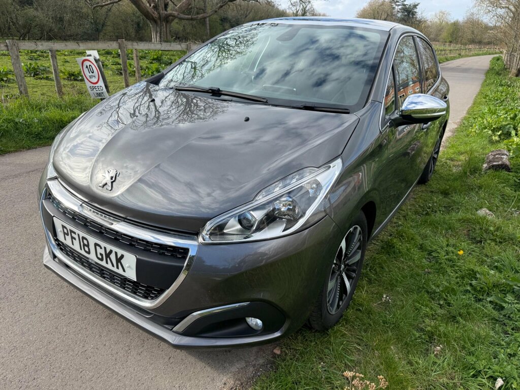 Peugeot 208 1.2 Puretech Allure Premium Euro 6 Ss PF18GKK Grey #3