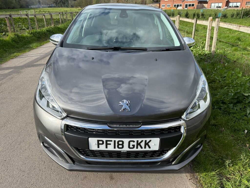 Peugeot 208 1.2 Puretech Allure Premium Euro 6 Ss PF18GKK Grey #2
