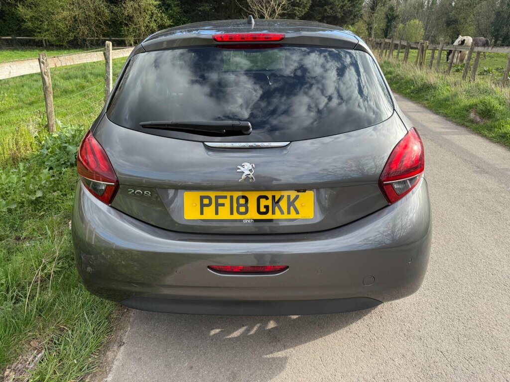 Peugeot 208 1.2 Puretech Allure Premium Euro 6 Ss PF18GKK Grey #6