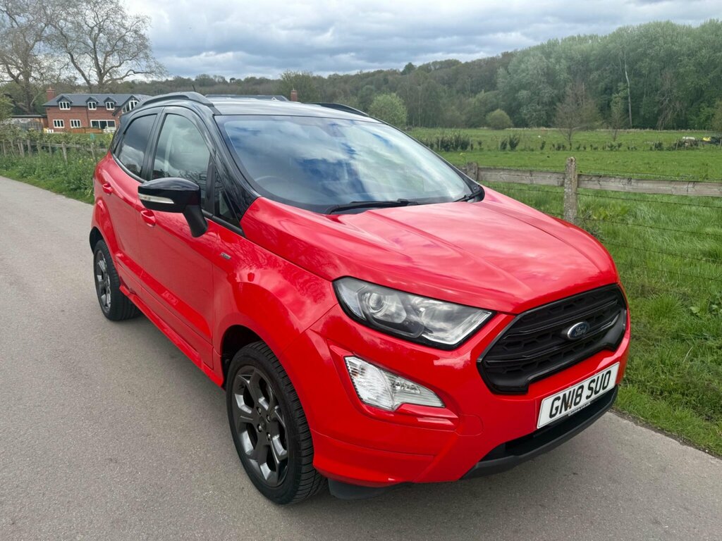 Ford Ecosport 1.0T Ecoboost St-line Euro 6 Ss GN18SUO Red #5