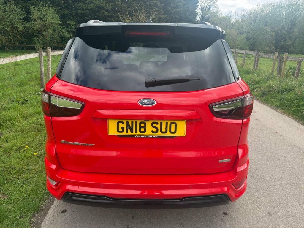 Ford Ecosport 1.0T Ecoboost St-line Euro 6 Ss GN18SUO Red #6