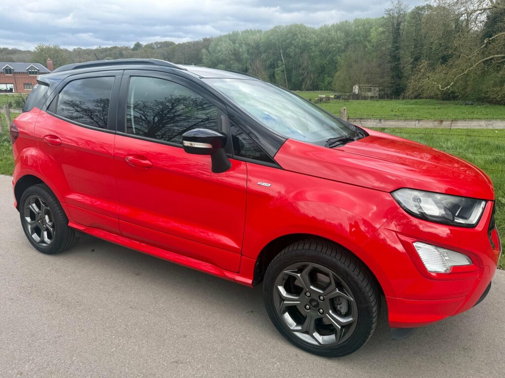 Ford Ecosport 1.0T Ecoboost St-line Euro 6 Ss Red
