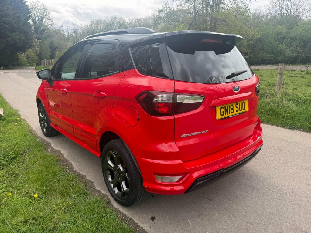 Ford Ecosport 1.0T Ecoboost St-line Euro 6 Ss GN18SUO Red #3