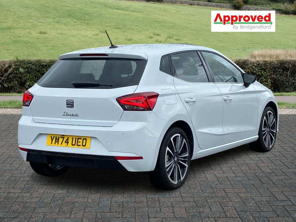 Seat Ibiza 1.0 Tsi 115 Xcellence Lux Dsg YM74UEO White #3