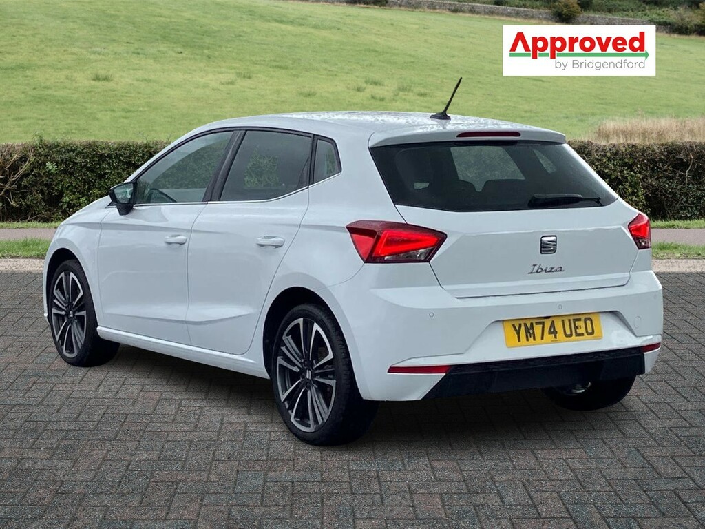 Seat Ibiza 1.0 Tsi 115 Xcellence Lux Dsg YM74UEO White #5