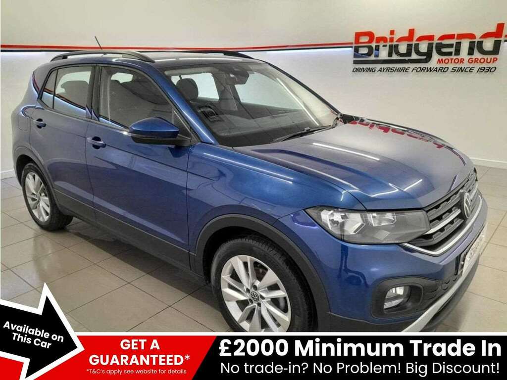 Volkswagen T-Cross 1.0 Tsi Se Suv WJ22OUV Blue #2