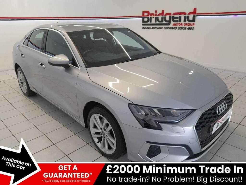 Audi A3 1.0 Tfsi 30 Sport Saloon ML21XKO Silver #2