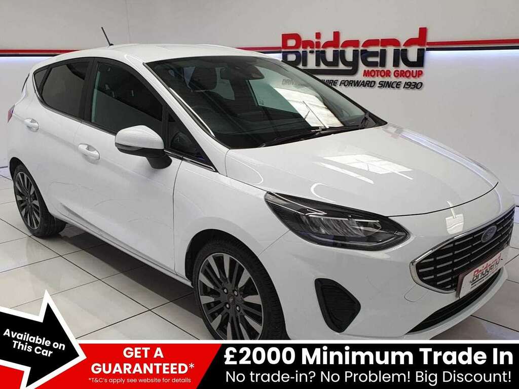 Ford Fiesta 1.0T Ecoboost Mhev Titanium Vignale Hatchback SG22NLL White #2