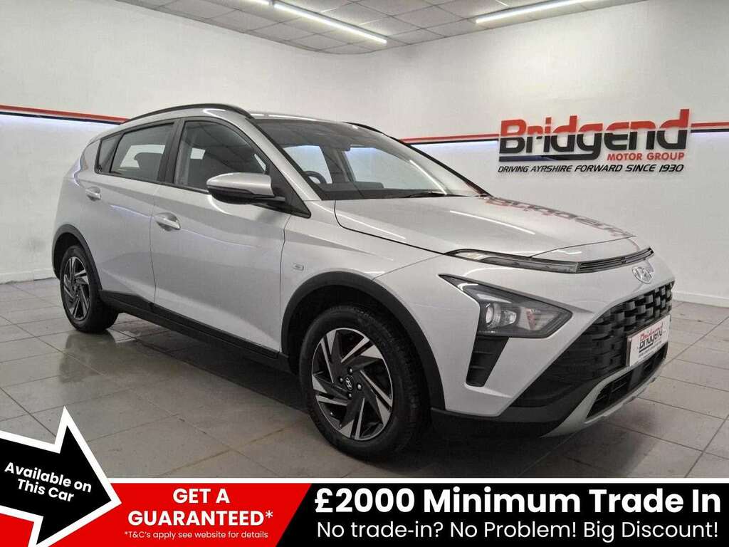 Hyundai Bayon 1.0 T-gdi Mhev Se Connect Suv LM71YNW Silver #2