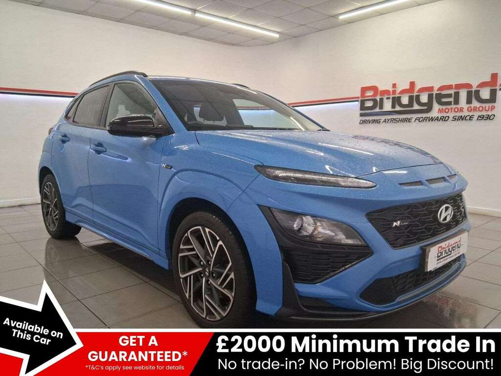 Hyundai Kona 1.0 T-gdi Mhev N Line Suv CV22PUX Blue #2