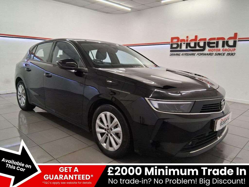 Vauxhall Astra 1.2 Turbo Design Hatchback WM22NDK Black #2