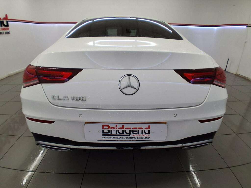 Mercedes-Benz CLA Class 1.3 Cla180 Amg Line Premium 2 Coupe OXZ1843 White #5