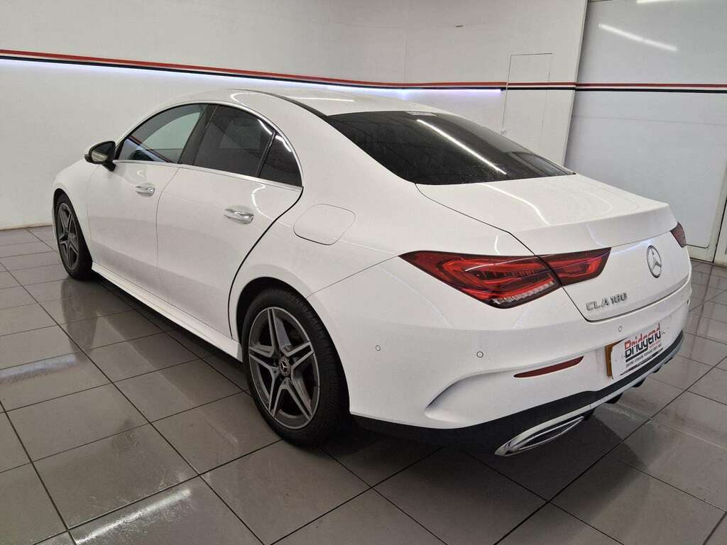 Mercedes-Benz CLA Class 1.3 Cla180 Amg Line Premium 2 Coupe OXZ1843 White #4