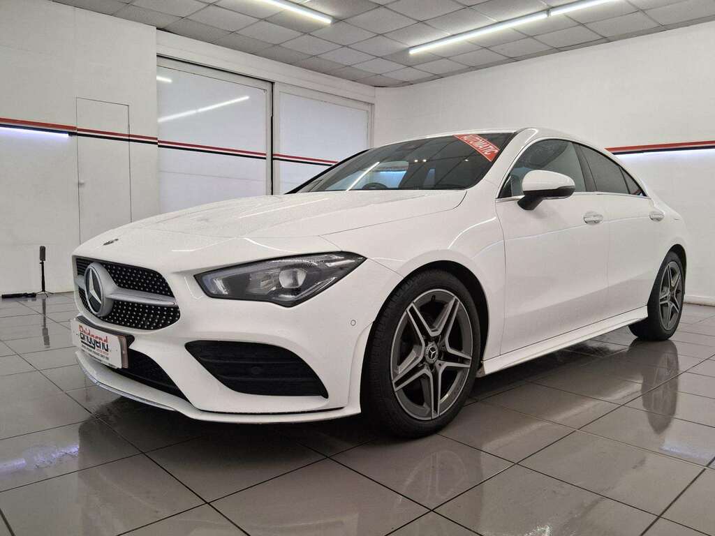 Mercedes-Benz CLA Class 1.3 Cla180 Amg Line Premium 2 Coupe OXZ1843 White #3