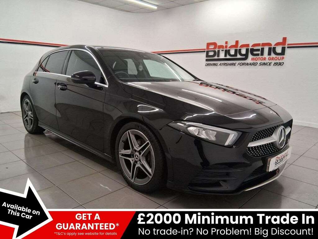 Mercedes-Benz A Class 1.3 A200 Amg Line Hatchback SH69OKM Black #2