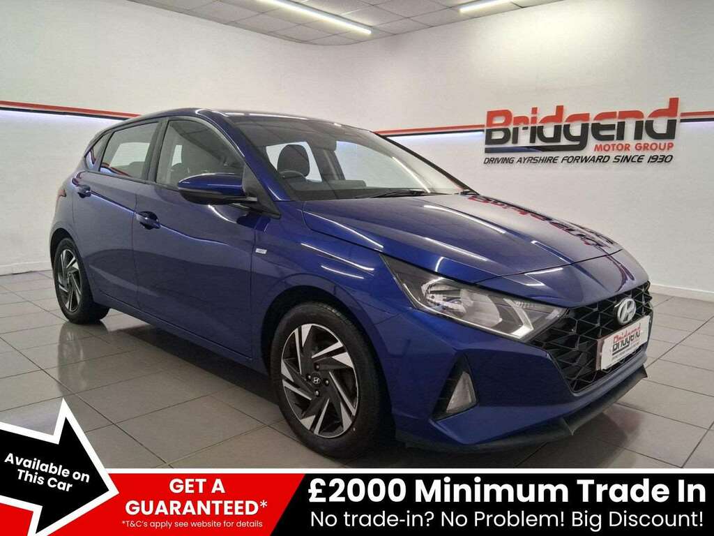 Hyundai I20 I20 1.0 T-gdi Mhev Se Connect Hatchback XGZ8666 Blue #2