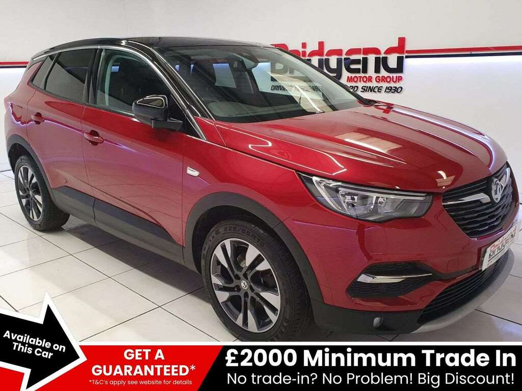 Vauxhall Grandland 1.5 X Turbo D Sri Nav Suv Red #2
