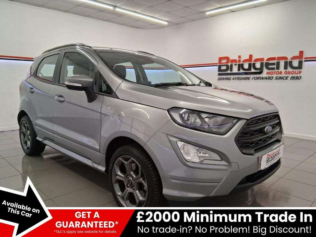 Ford Ecosport 1.0T Ecoboost Gpf St-line Suv GL72JUJ Silver #2
