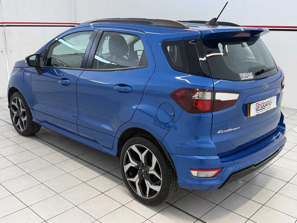 Ford Ecosport 1.0T Ecoboost Gpf St-line Suv FD72NYL Blue #4