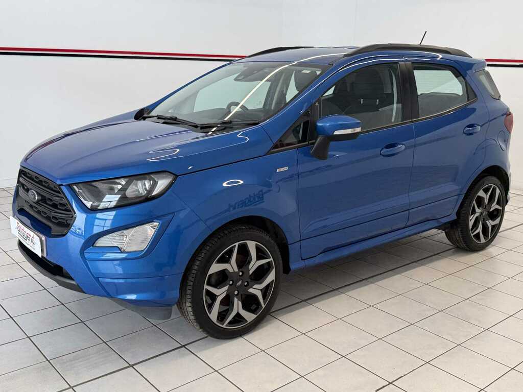 Ford Ecosport 1.0T Ecoboost Gpf St-line Suv FD72NYL Blue #3