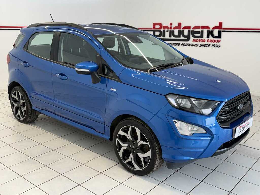 Ford Ecosport 1.0T Ecoboost Gpf St-line Suv FD72NYL Blue #2