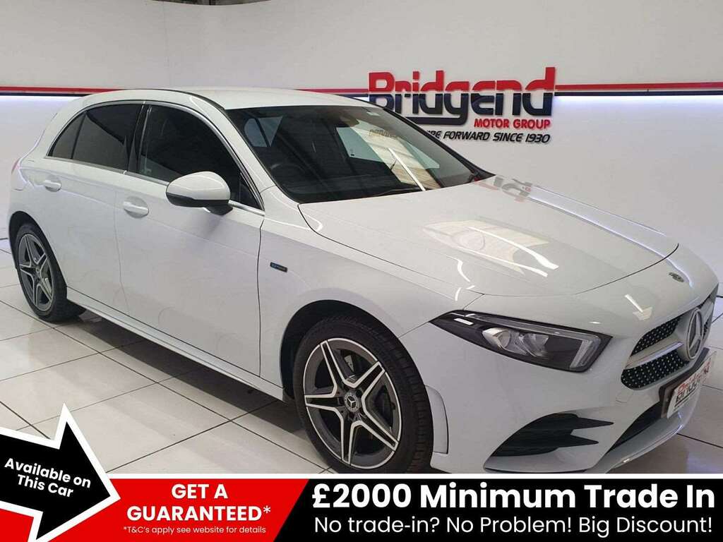 Mercedes-Benz A Class 1.3 A250e 15.6Kwh Amg Line Hatchback Pl GU70OSV White #2