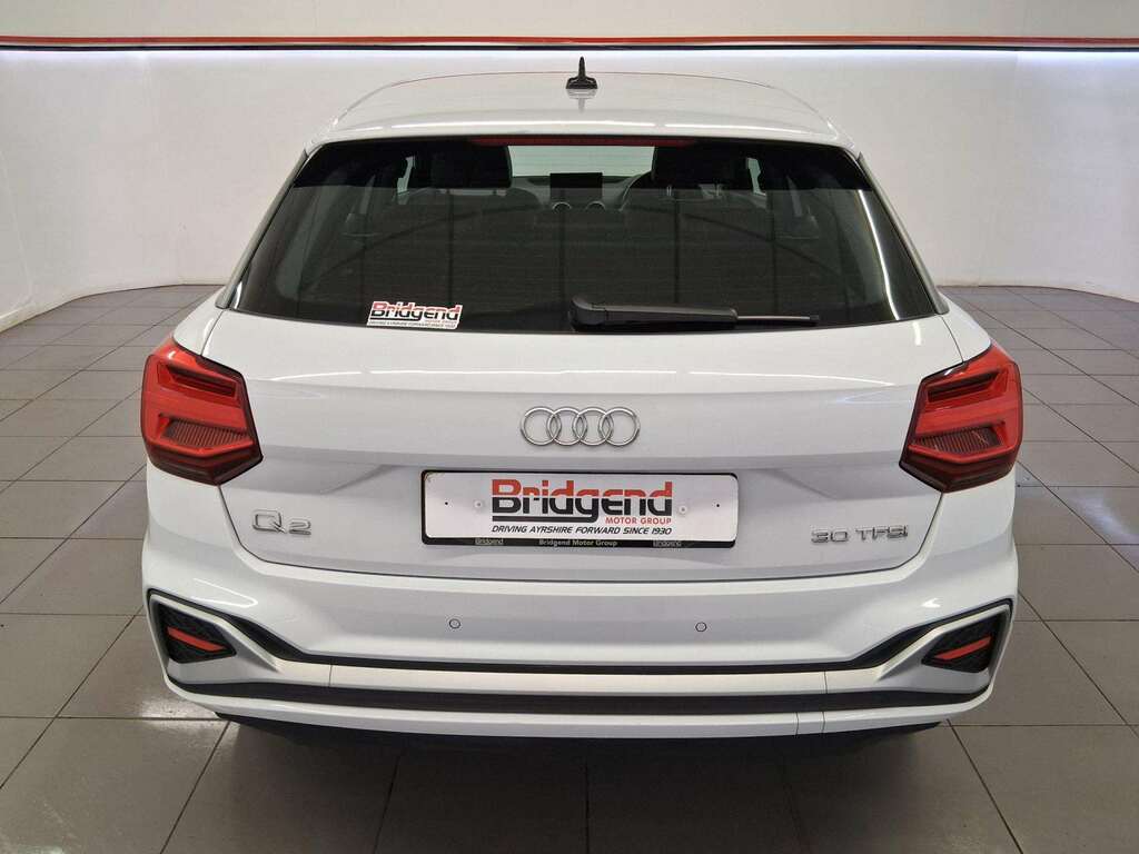 Audi Q2 1.0 Tfsi 30 S Line Suv LT72KWB White #4