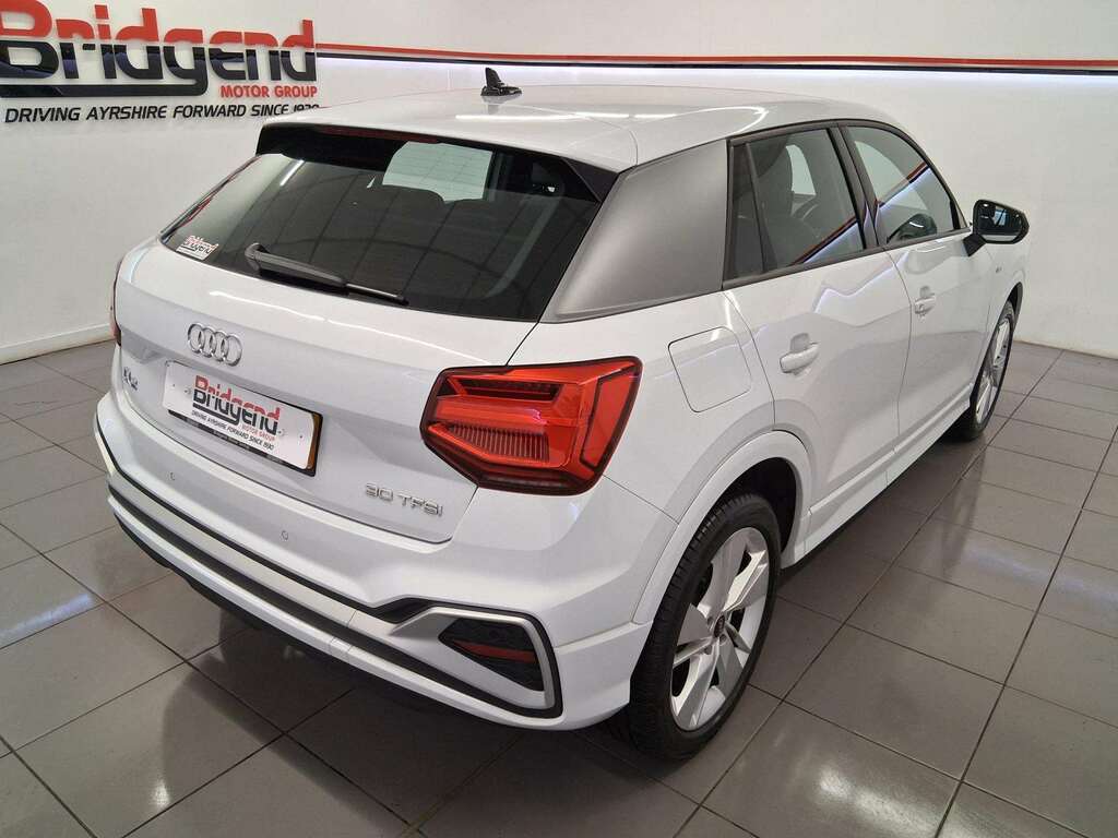 Audi Q2 1.0 Tfsi 30 S Line Suv LT72KWB White #5