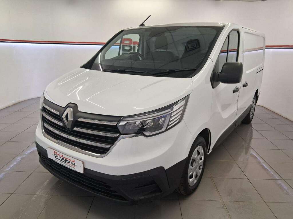 Renault Trafic 2.0 Dci Blue Sl28 Business Panel Van M HN23GDA White #3
