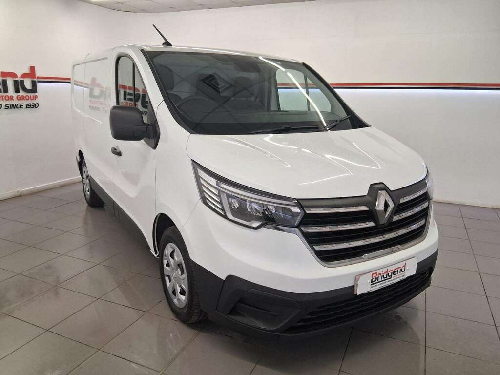 Renault Trafic 2.0 Dci Blue Sl28 Business Panel Van M HN23GDA White #2