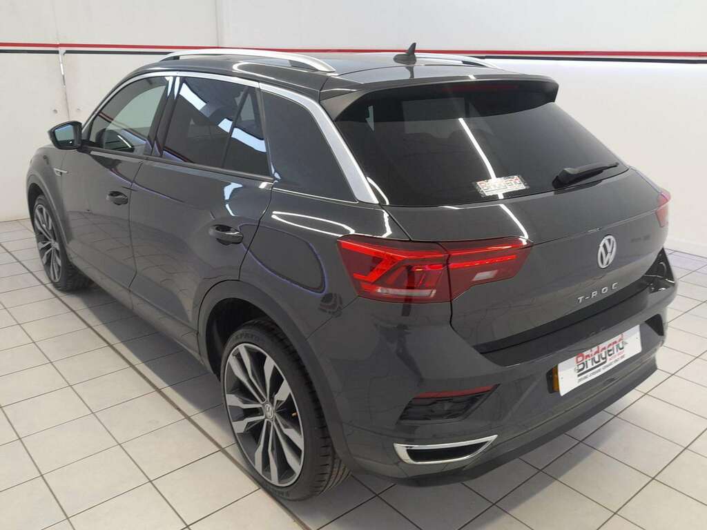 Volkswagen T-Roc 2.0 Tdi R-line Suv YG20WKA Grey #4