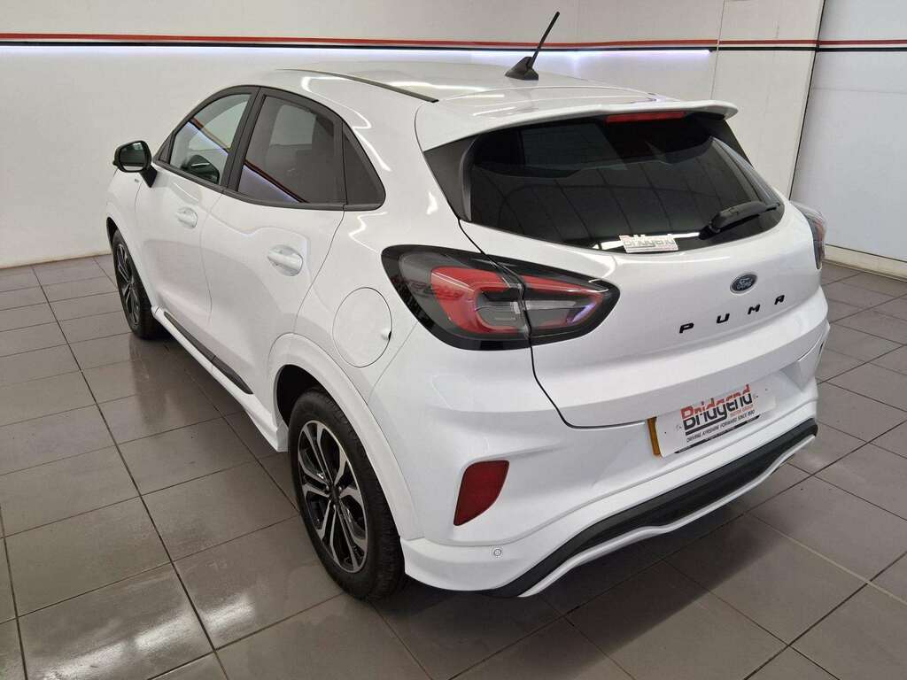 Ford Puma 1.0T Ecoboost Mhev St-line Suv BT73OAB White #4