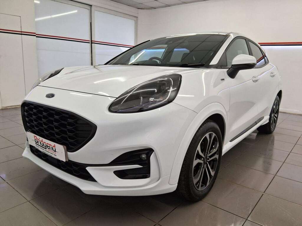 Ford Puma 1.0T Ecoboost Mhev St-line Suv BT73OAB White #3