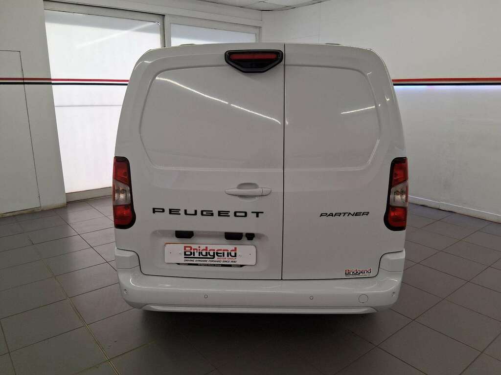 Peugeot Partner 1.5 Bluehdi 950 Asphalt Long Panel Van 6Dr KO24VHX White #5