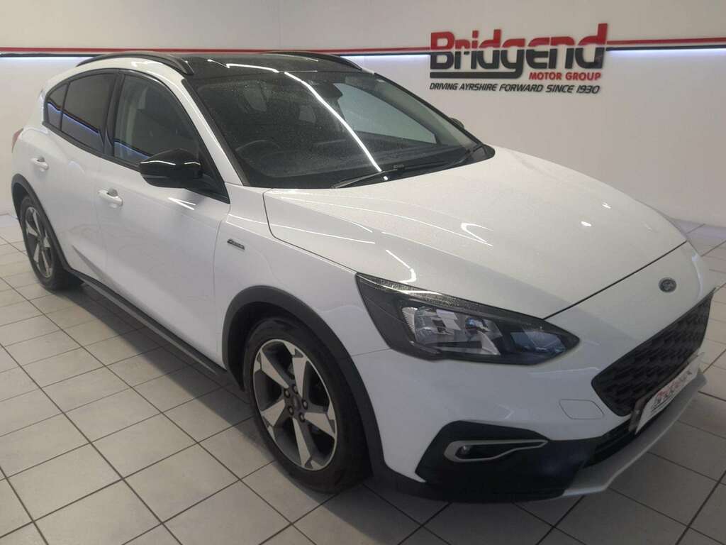 Ford Focus 1.0T Ecoboost Mhev Active Edition Hatchback NC21FTD White #2