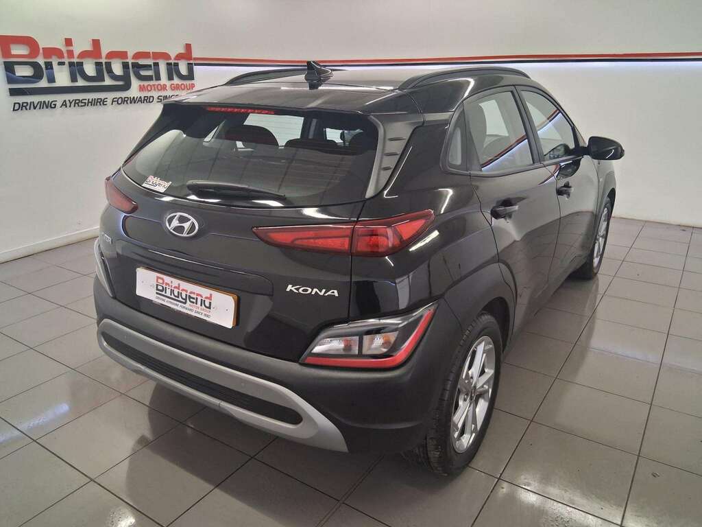 Hyundai Kona 1.0 T-gdi Mhev Se Connect Suv DL72GXB Black #6