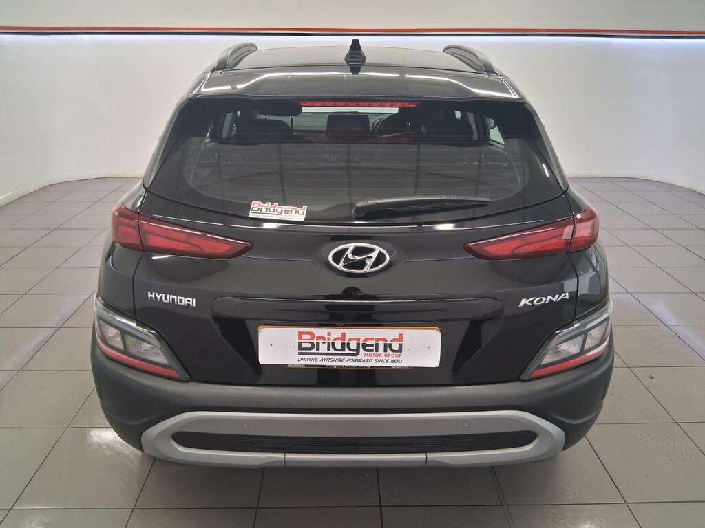 Hyundai Kona 1.0 T-gdi Mhev Se Connect Suv DL72GXB Black #5
