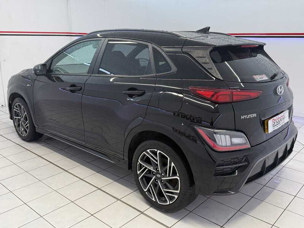 Hyundai Kona 1.0 T-gdi Mhev N Line Suv SM22WWC Black #4