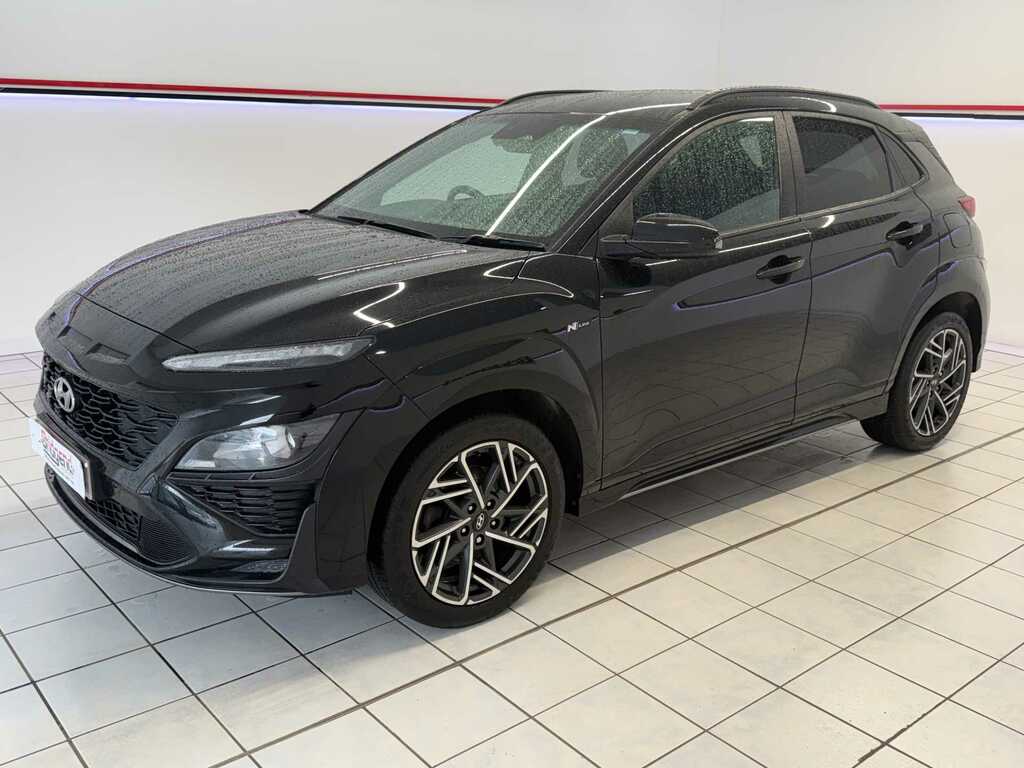 Hyundai Kona 1.0 T-gdi Mhev N Line Suv SM22WWC Black #3