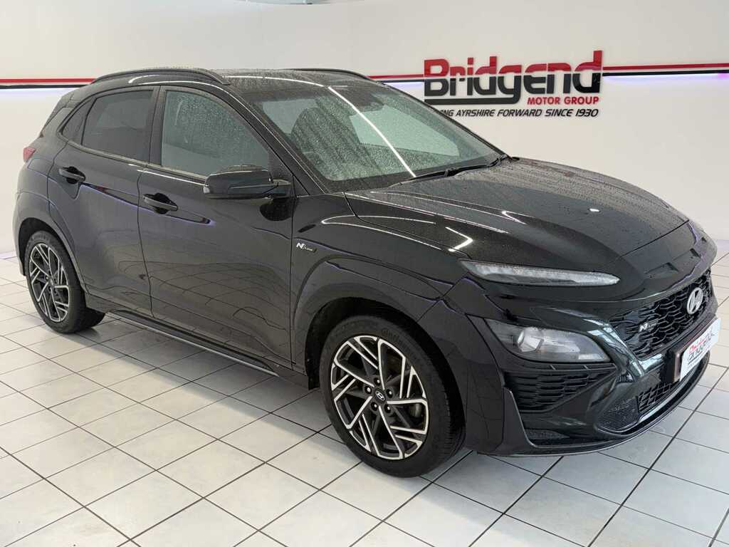 Hyundai Kona 1.0 T-gdi Mhev N Line Suv SM22WWC Black #2