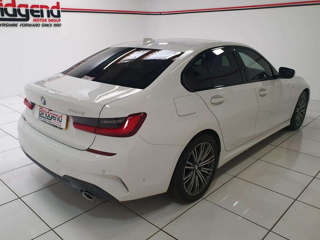 BMW 3 Series 2.0 320D M Sport Saloon YE19AVT White #6
