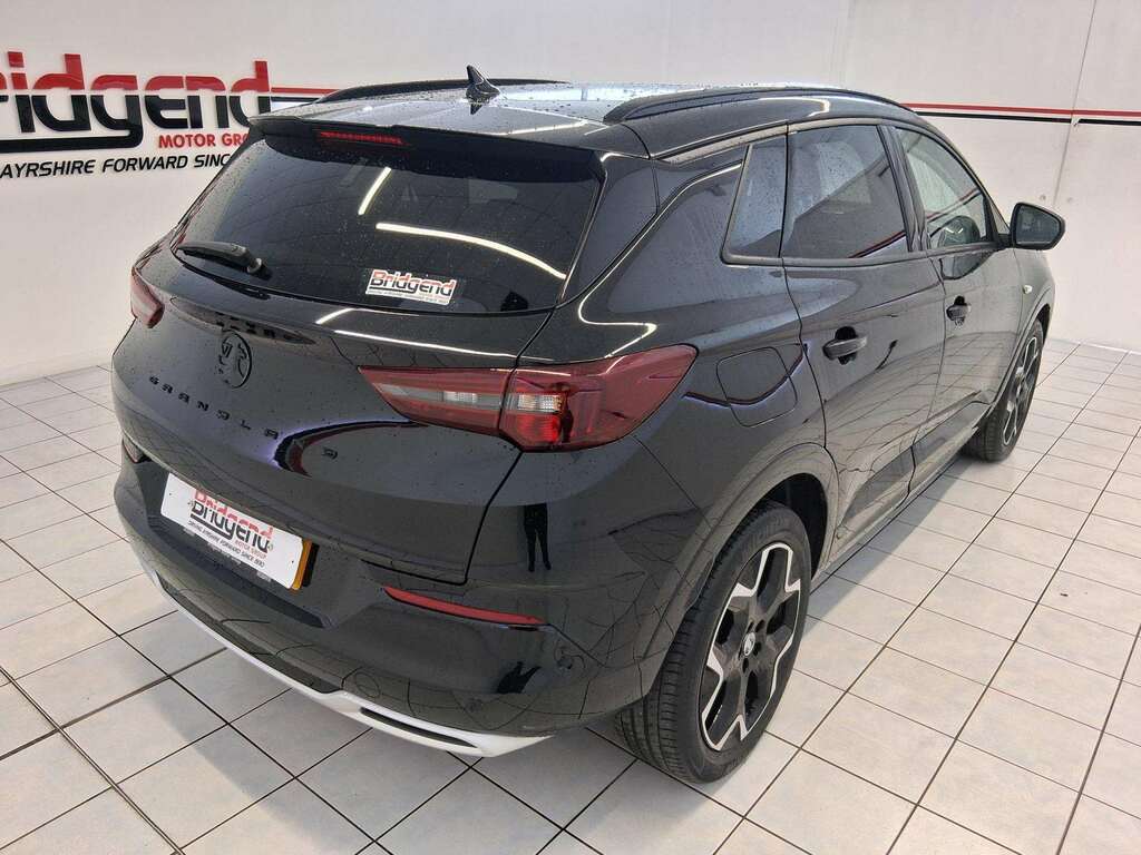 Vauxhall Grandland 1.2 Turbo Ultimate Suv BP72UWG Black #6