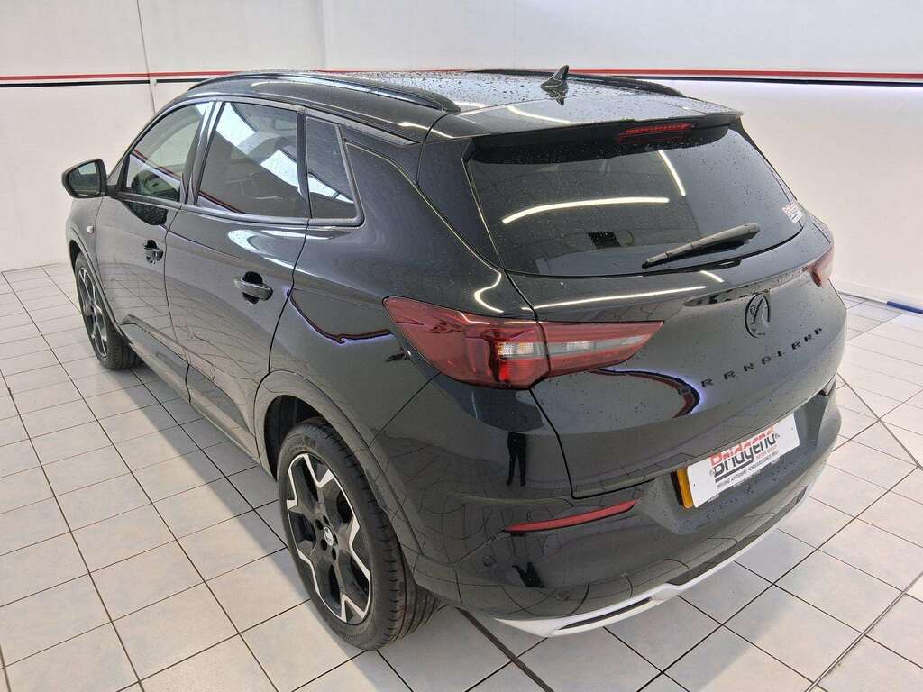 Vauxhall Grandland 1.2 Turbo Ultimate Suv BP72UWG Black #4